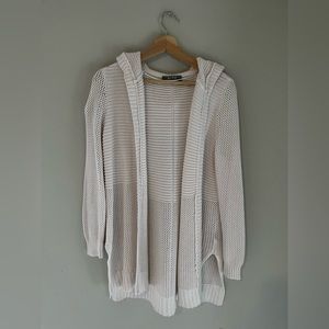 Knitted & Hooded Cardigan
